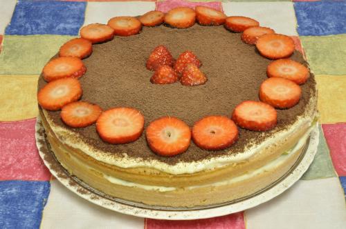 Jednoduchý ovocný dort – Snadné recept z Česko kuchyně, hotový za 45 - 60 minut